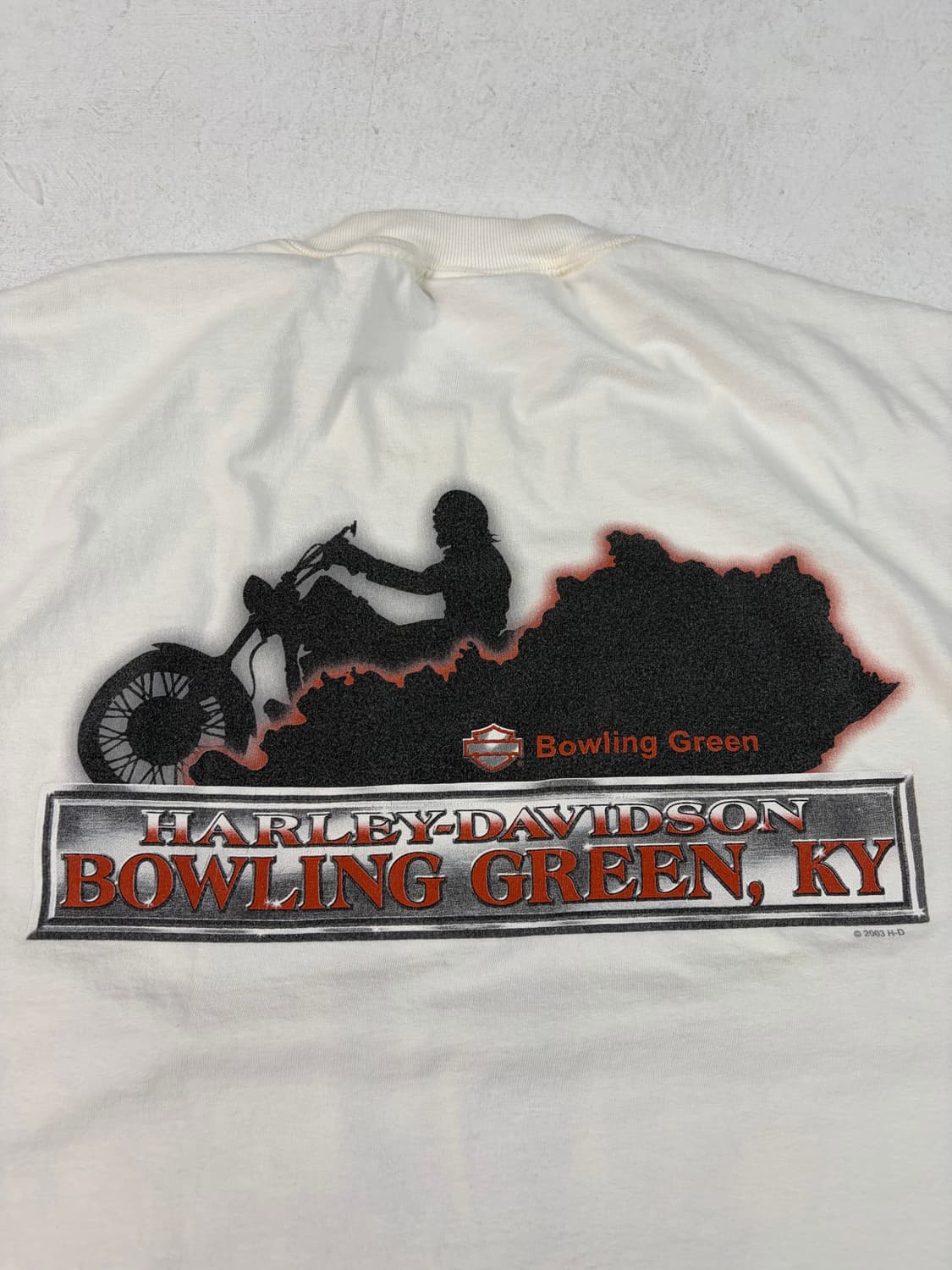 00s Harley Davidson L/S Tee (white) 상품이미지7