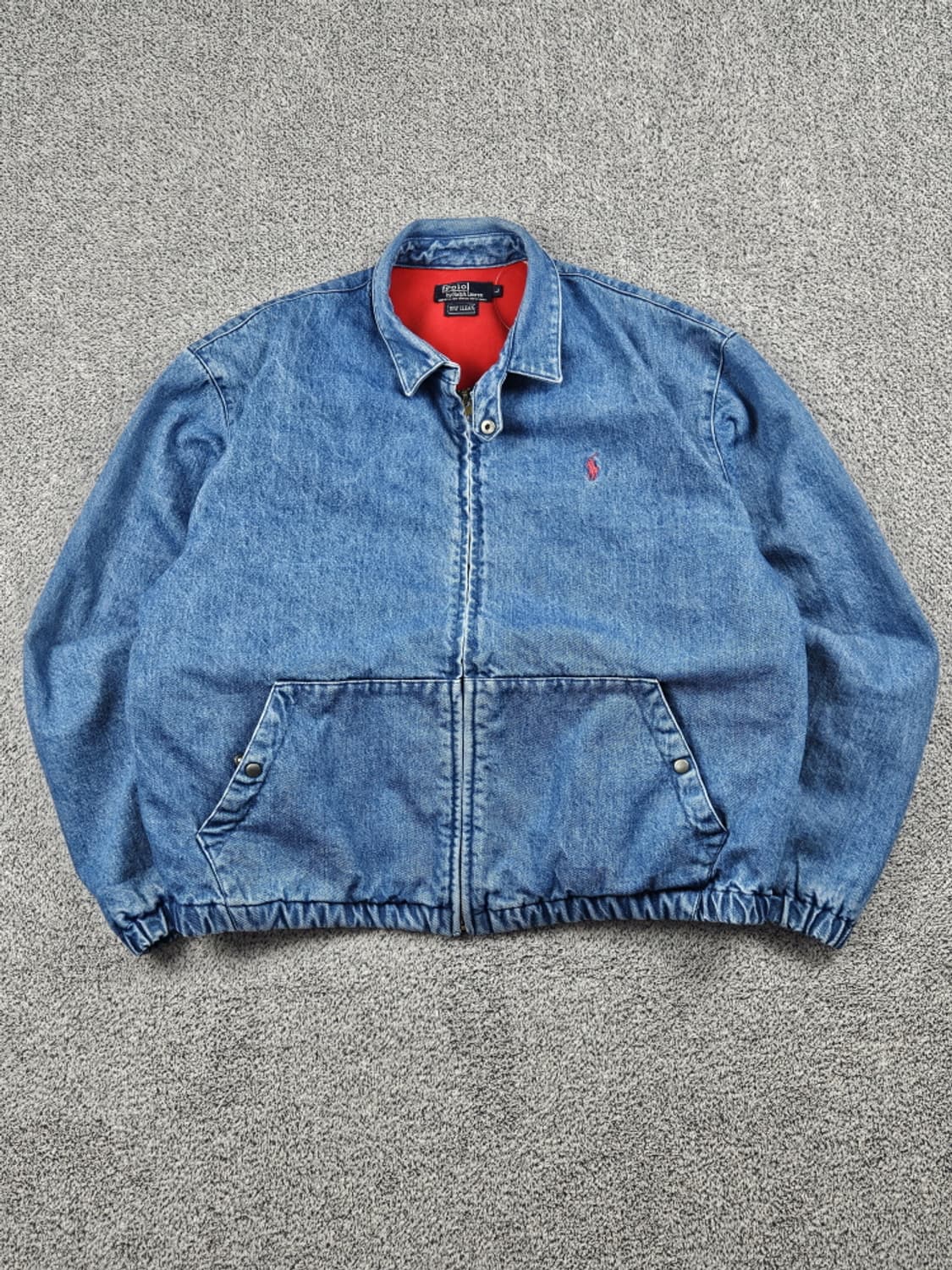 90's 폴로랄프로렌 데님 스윙탑 블루종 자켓 ( L ) / 9965 상품이미지1