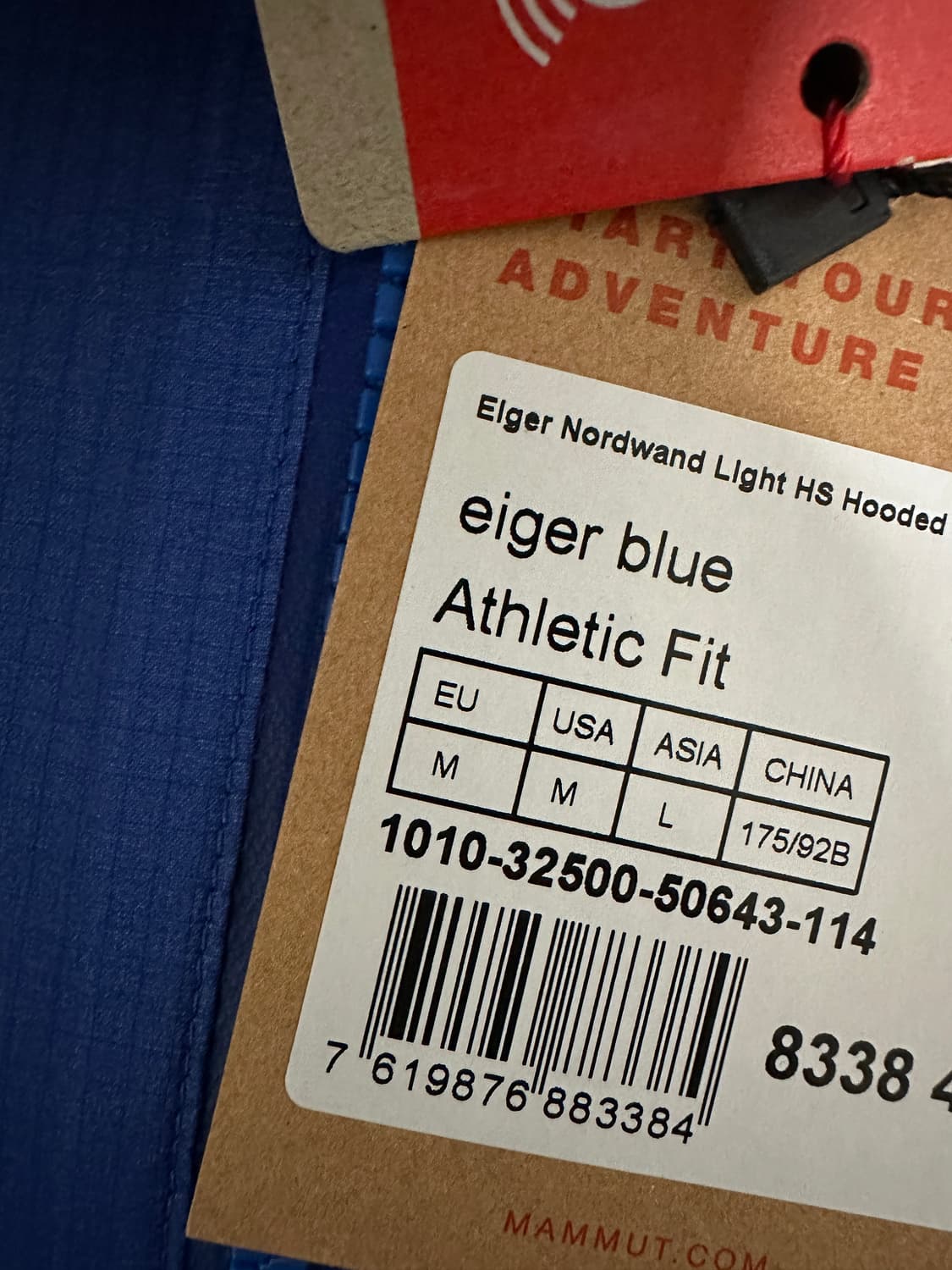 마무트(MAMMUT) 최상위 아이거 라인 쉘파카 상품이미지3