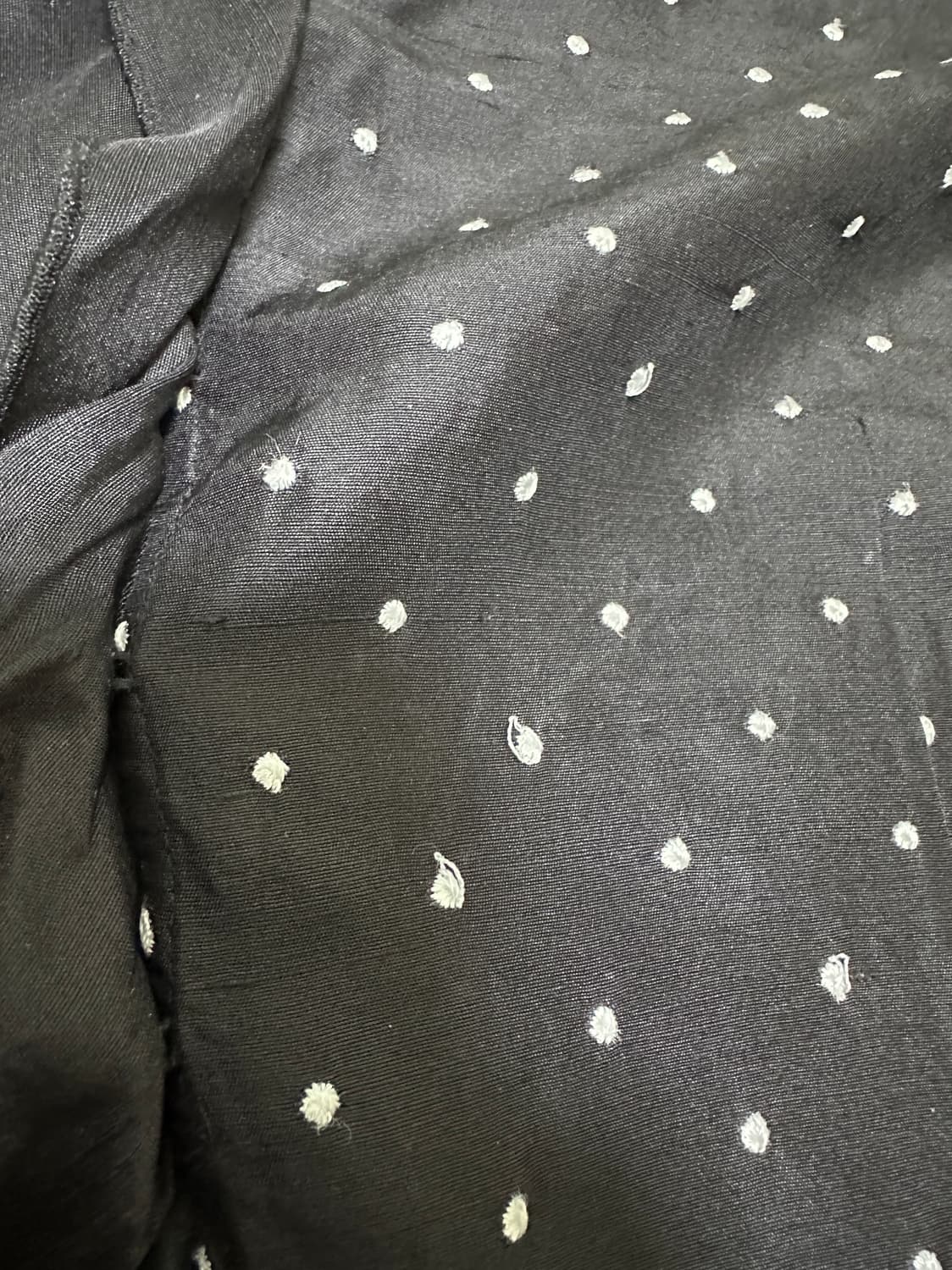 도트 러플 블라우스(실크100) 상품이미지9