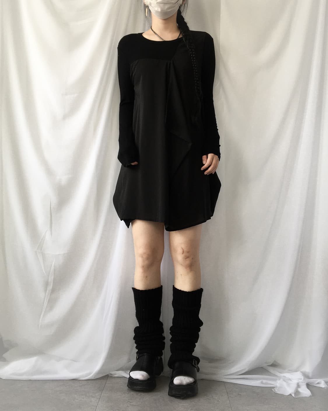 Drape point onepiece 상품이미지6