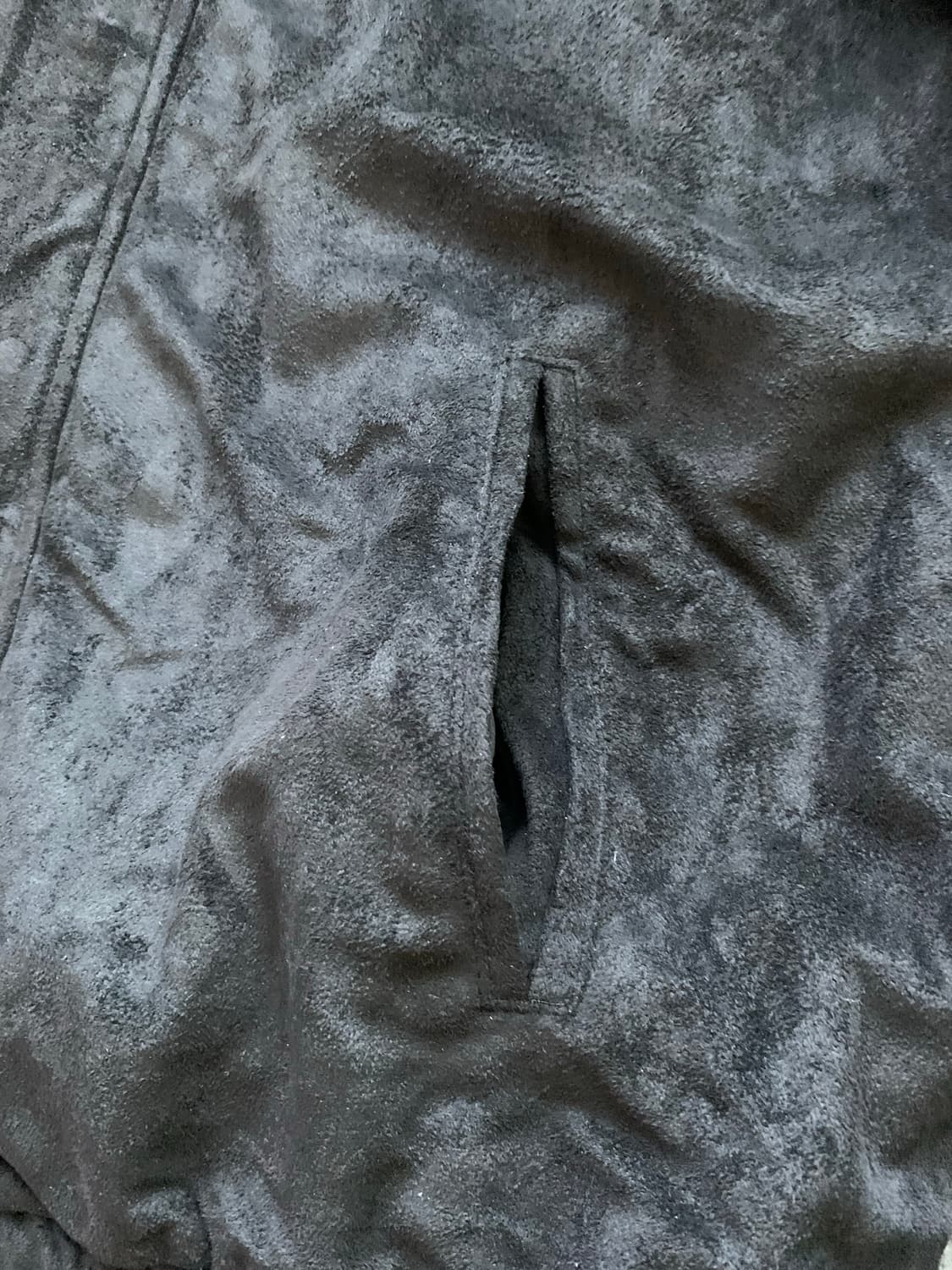 블랙 스웨이드 자켓 L 상품이미지4