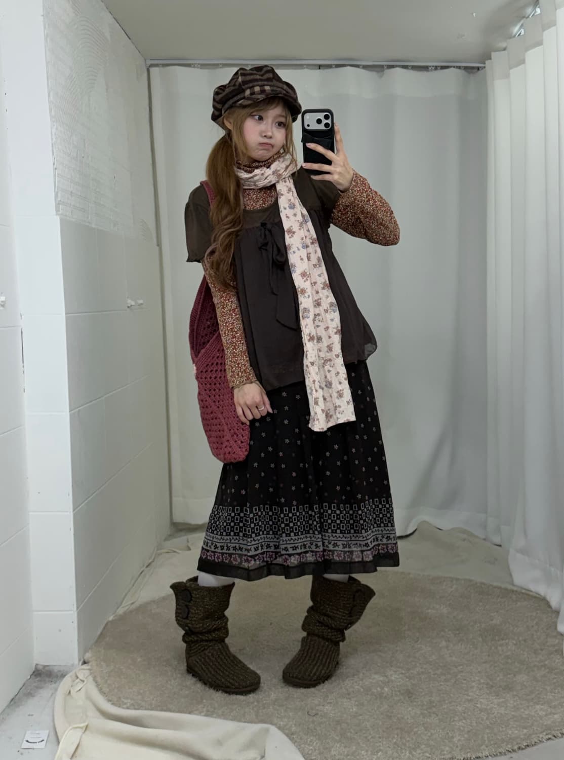 딸기 초코 니혼진 하구미 모리걸 코디세트 상품이미지3