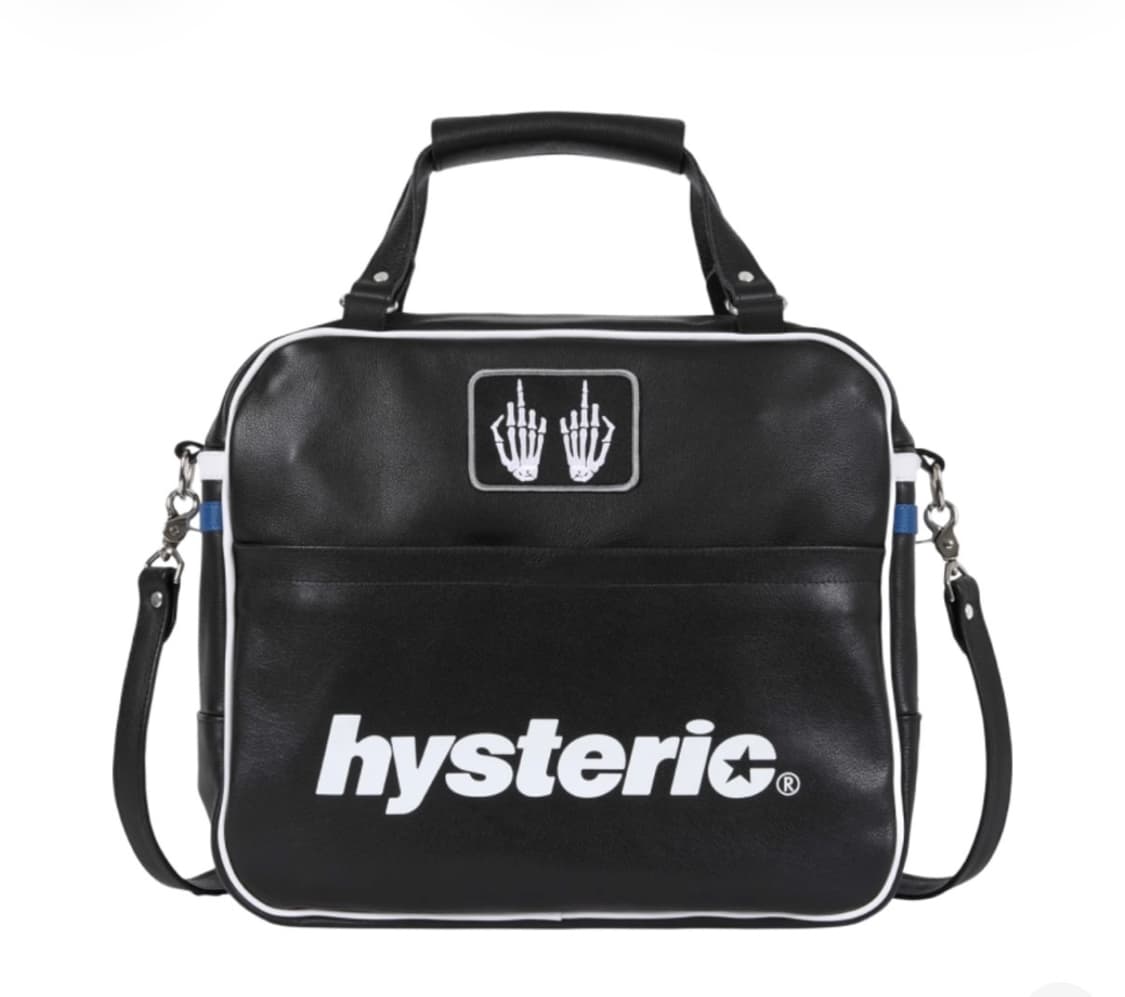 슈프림 히스테릭글래머 밴슨 레더백 블랙 상품이미지2