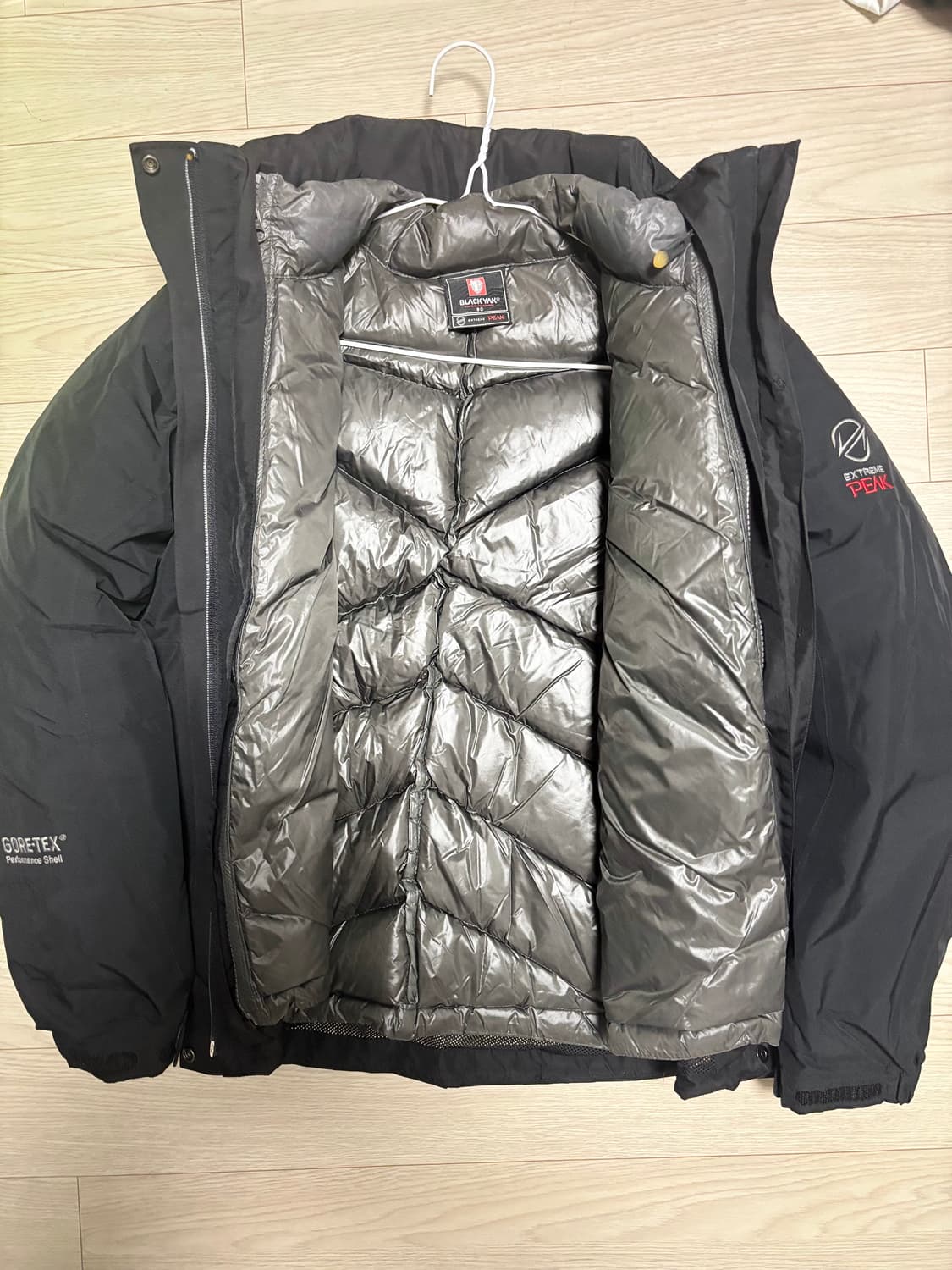 유아용 블랙야크 초고어텍스 구스다운 패딩 판매 상품이미지3