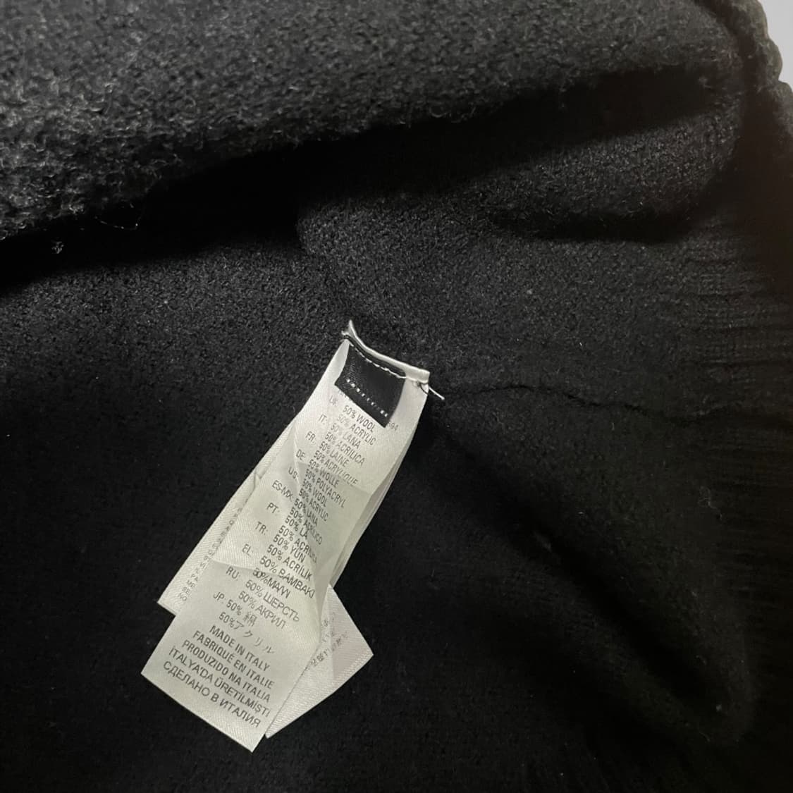 디젤 빅로고 니트 상품이미지4