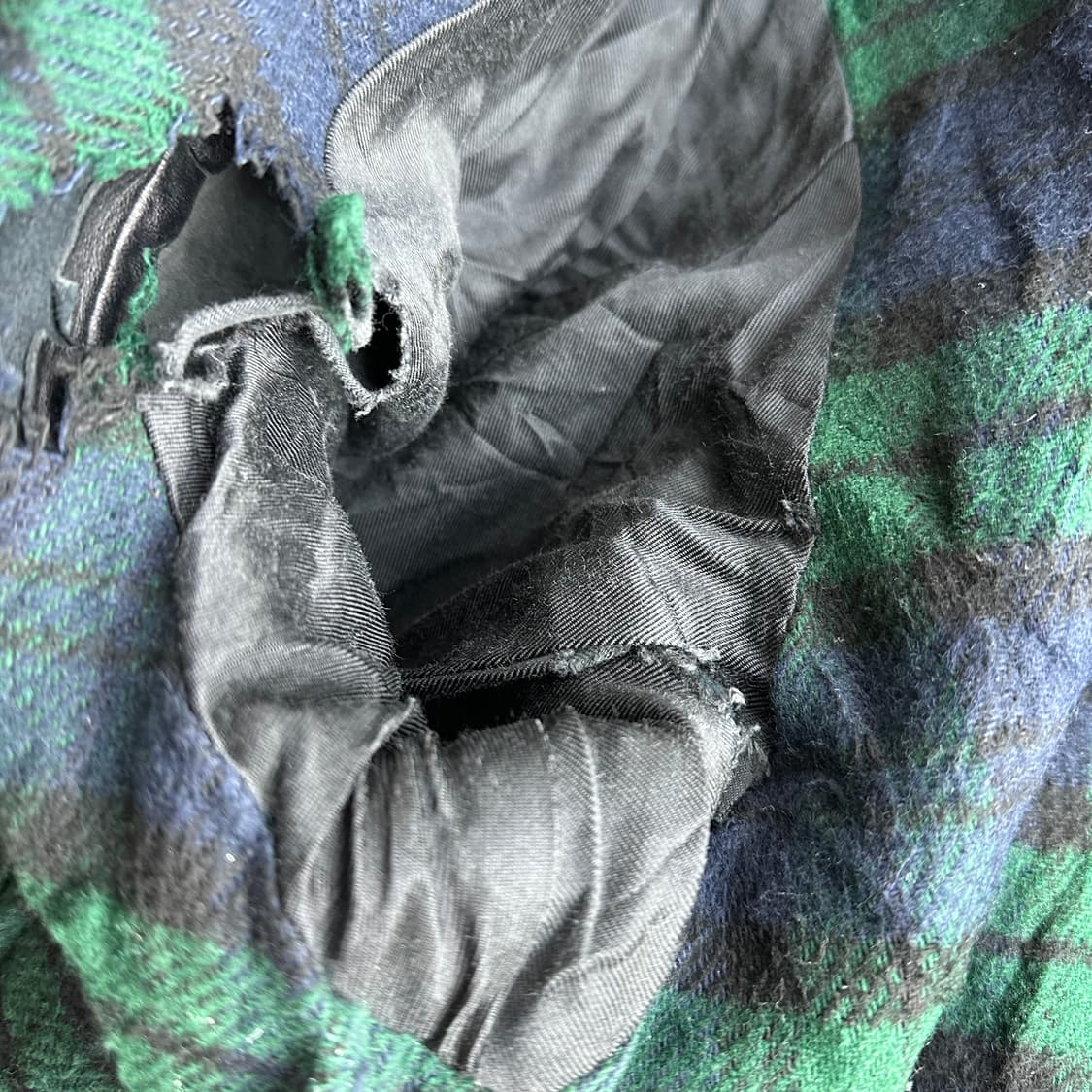 70s VTN inderstries 프렌치 파이어맨 하이넥 레더 코트 상품이미지8