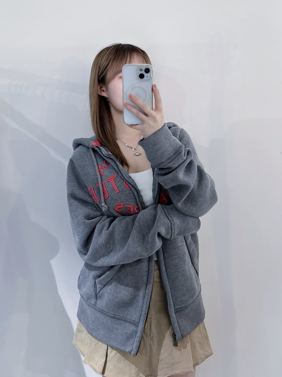 홀리스터 빅로고 후드집업 상품이미지2