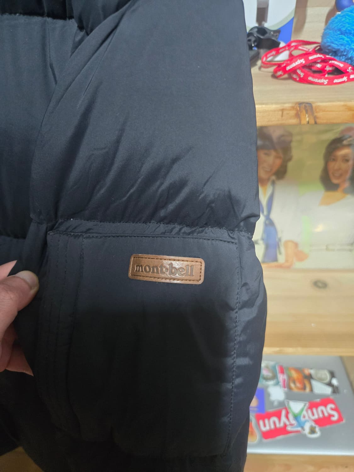 몽벨 구스다운 패딩 100 공용 상품이미지3