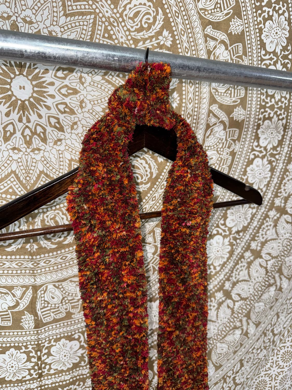 빈티지 멀티컬러 머플러 목도리  상품이미지4