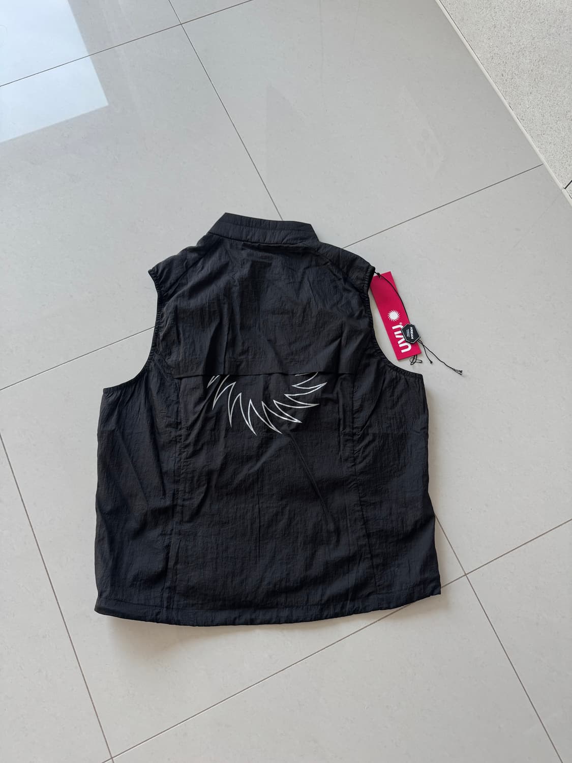 UVU 바람막이 조끼 블랙 L 상품이미지2