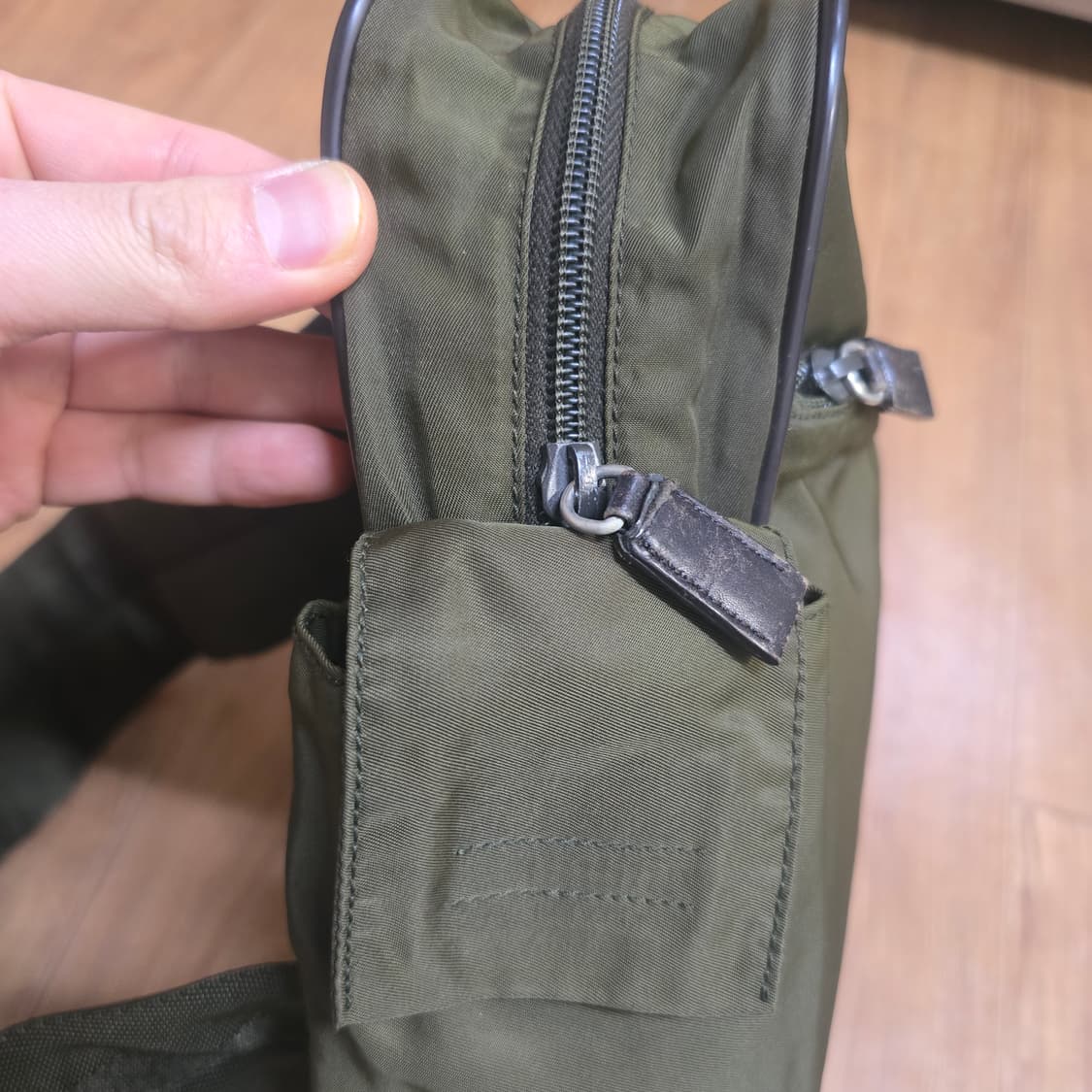 프라다 나일론 힙색 00s 상품이미지6