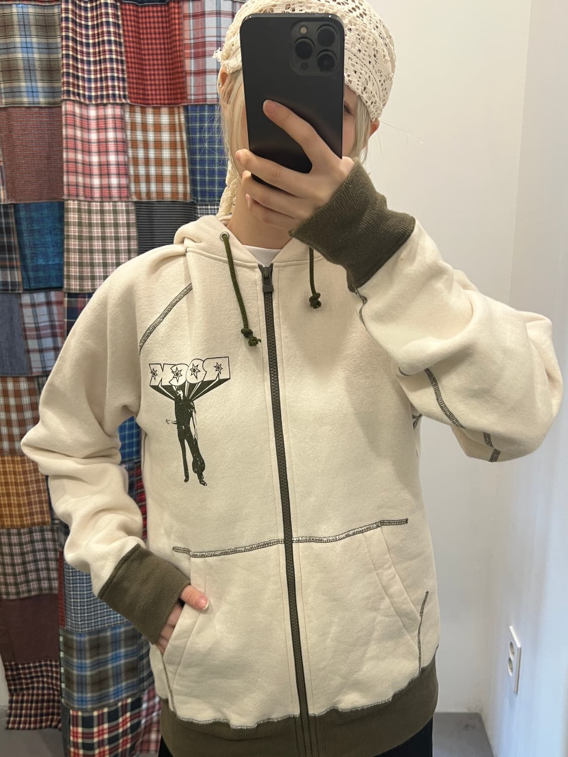 히스테릭글래머 락스타 후드집업 상품이미지2