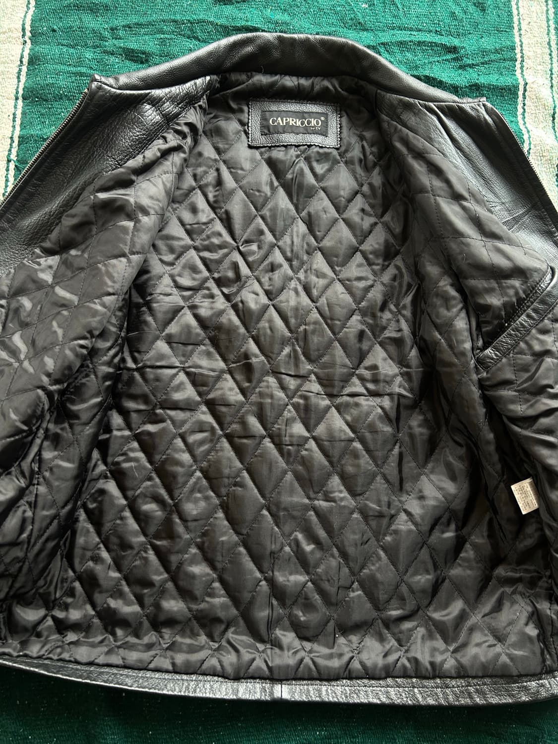 Vintage cow hide leather jacket 상품이미지3