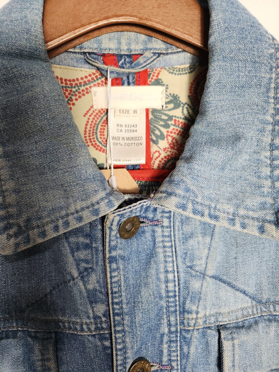 디젤 아카이브 데님 자켓 상품이미지3