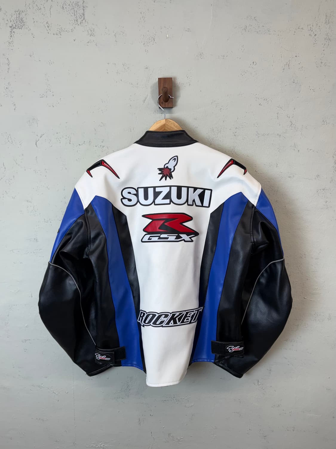 SUZUKI 스즈키 요시무라 가죽 라이더 자켓 상품이미지2