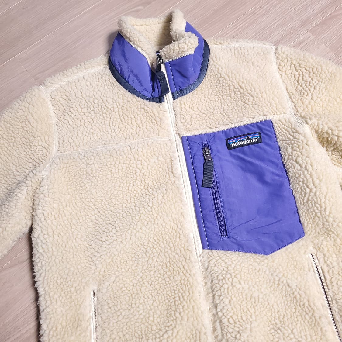 파타고니아 레트로 파일 플리스 자켓 아이보리 상품이미지1