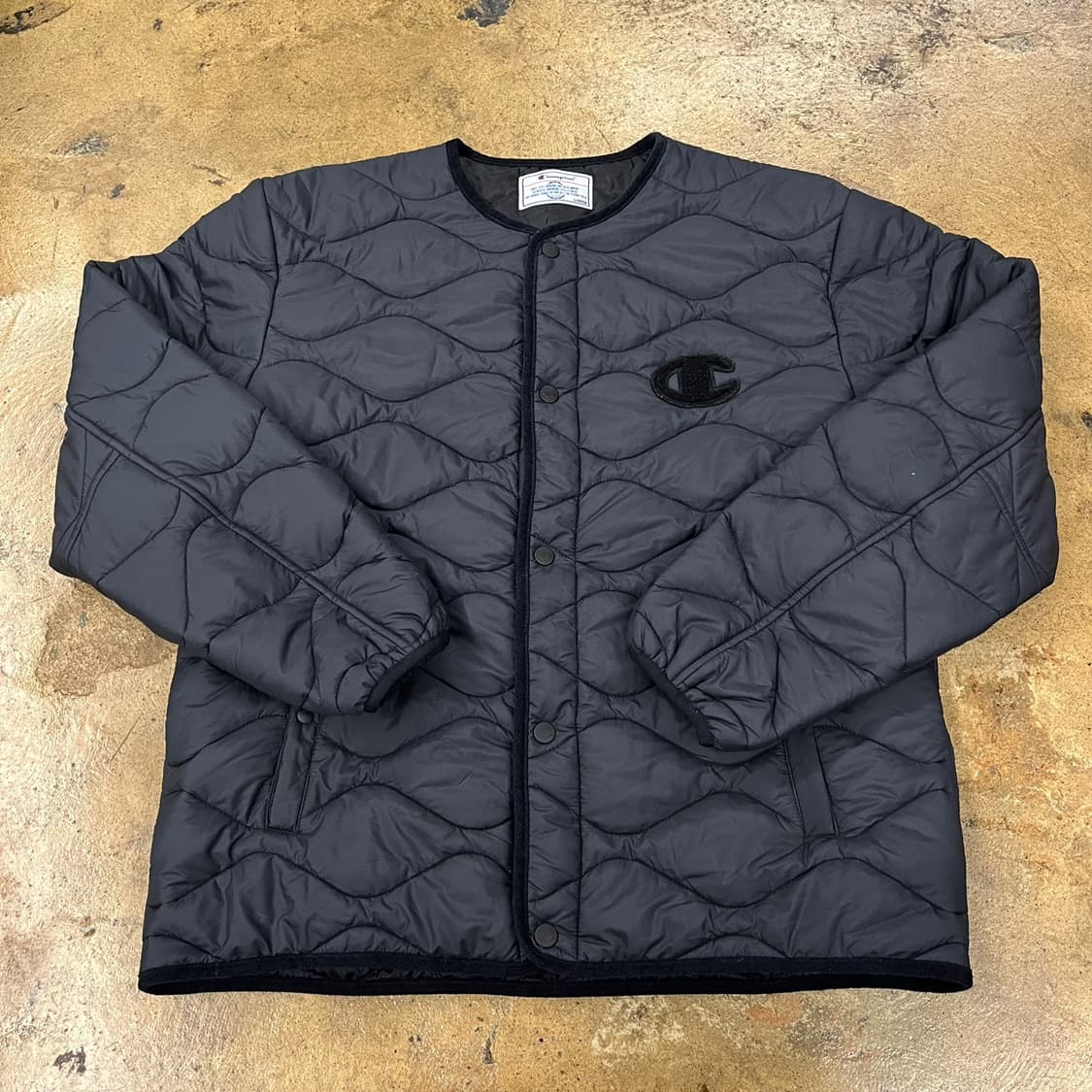 [정품/L] 챔피온 퀼팅 자켓 경량 패딩 b15 상품이미지2