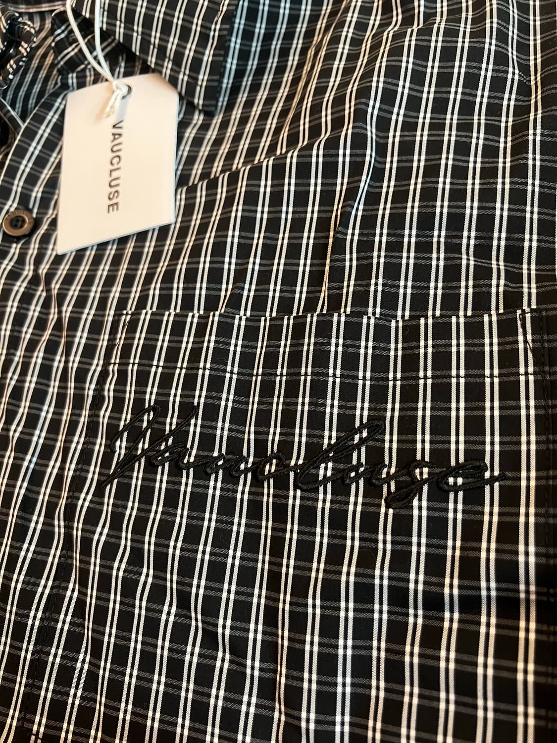 vaucluse studios 시그니처 체크셔츠 M 상품이미지5