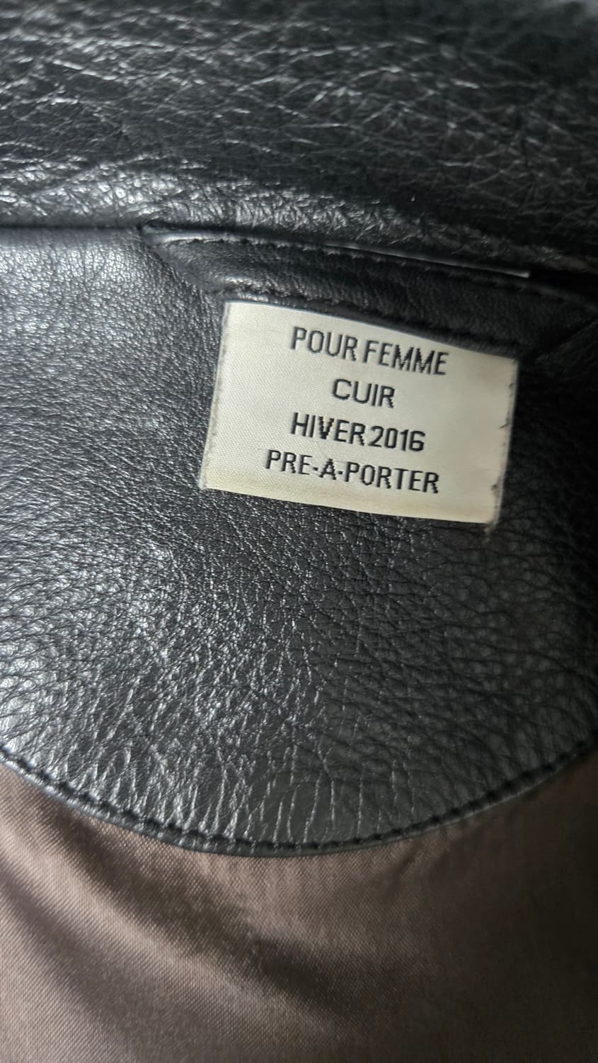 베트멍 FW16 사수자리 아카이브 레더자켓 상품이미지6