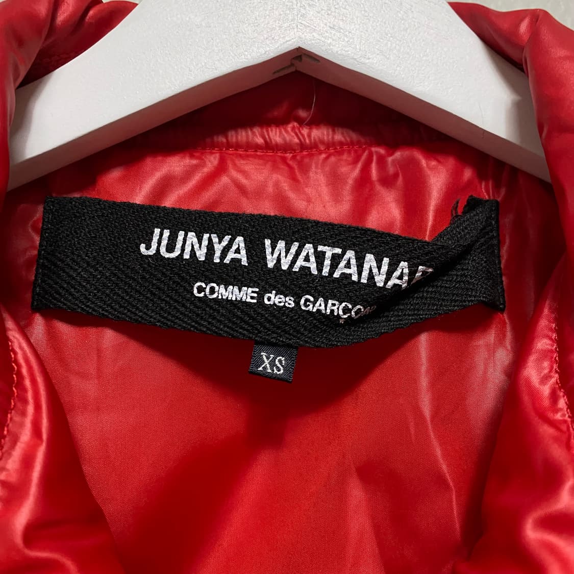 꼼데가르송 퀼팅 구스다운 패딩 라이더 자켓 상품이미지6