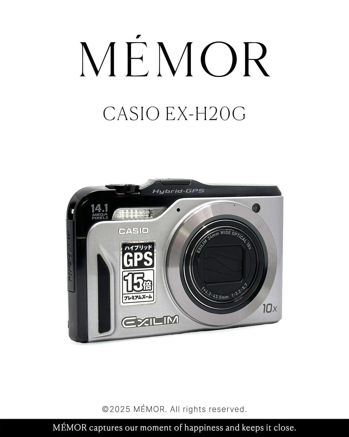 블러리작례/메이크업샷🪽CASIO EXILIM EX-H20G 카시오 디카 상품이미지2