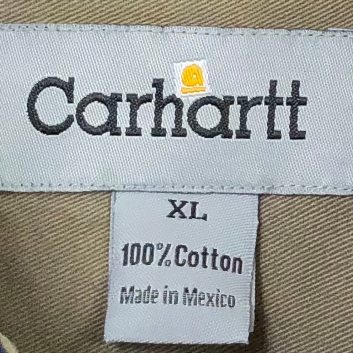 Xxl 칼하트 네이비 워크 셔츠 상품이미지3