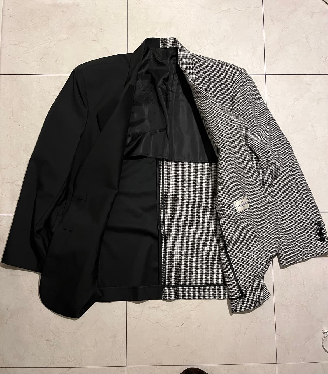 mathieu seoul 하프 앤 하프 자켓 상품이미지2