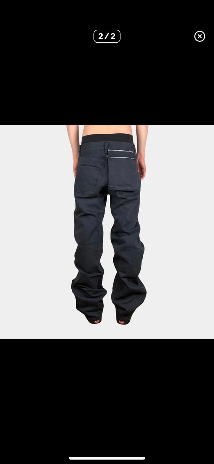 언더커버 파우치 데님 상품이미지2