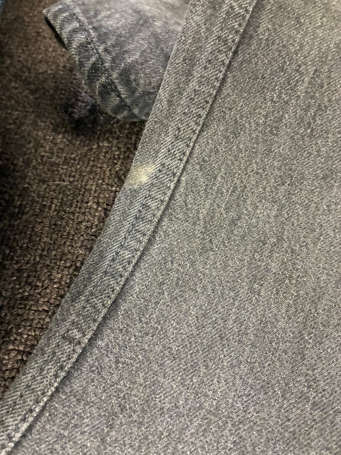 30)트로피클로딩 빈티지 여성 흑청 데님팬츠 상품이미지8