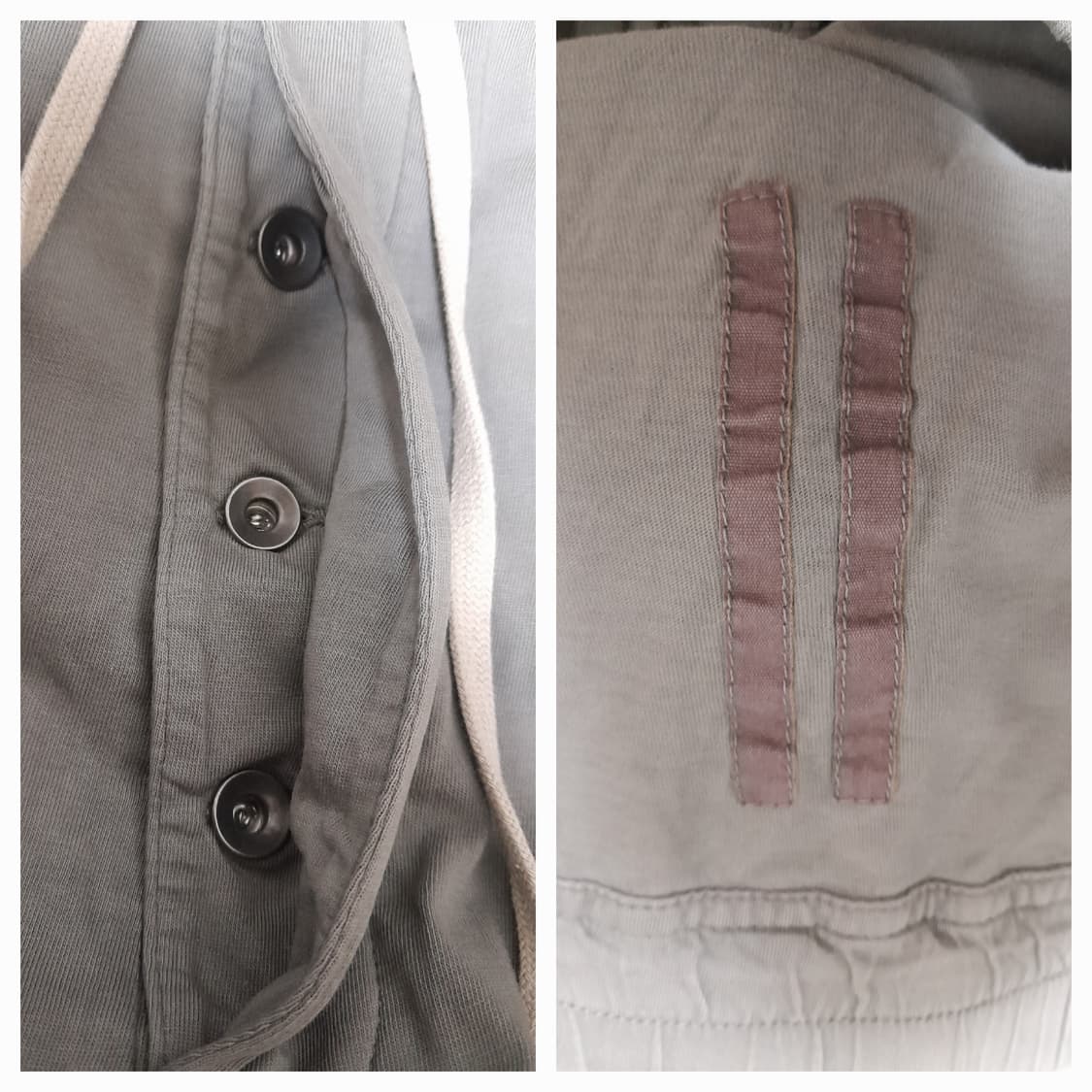 릭오웬스 다크웨도우 사루엘 팬츠 XS/32"전후 상품이미지6