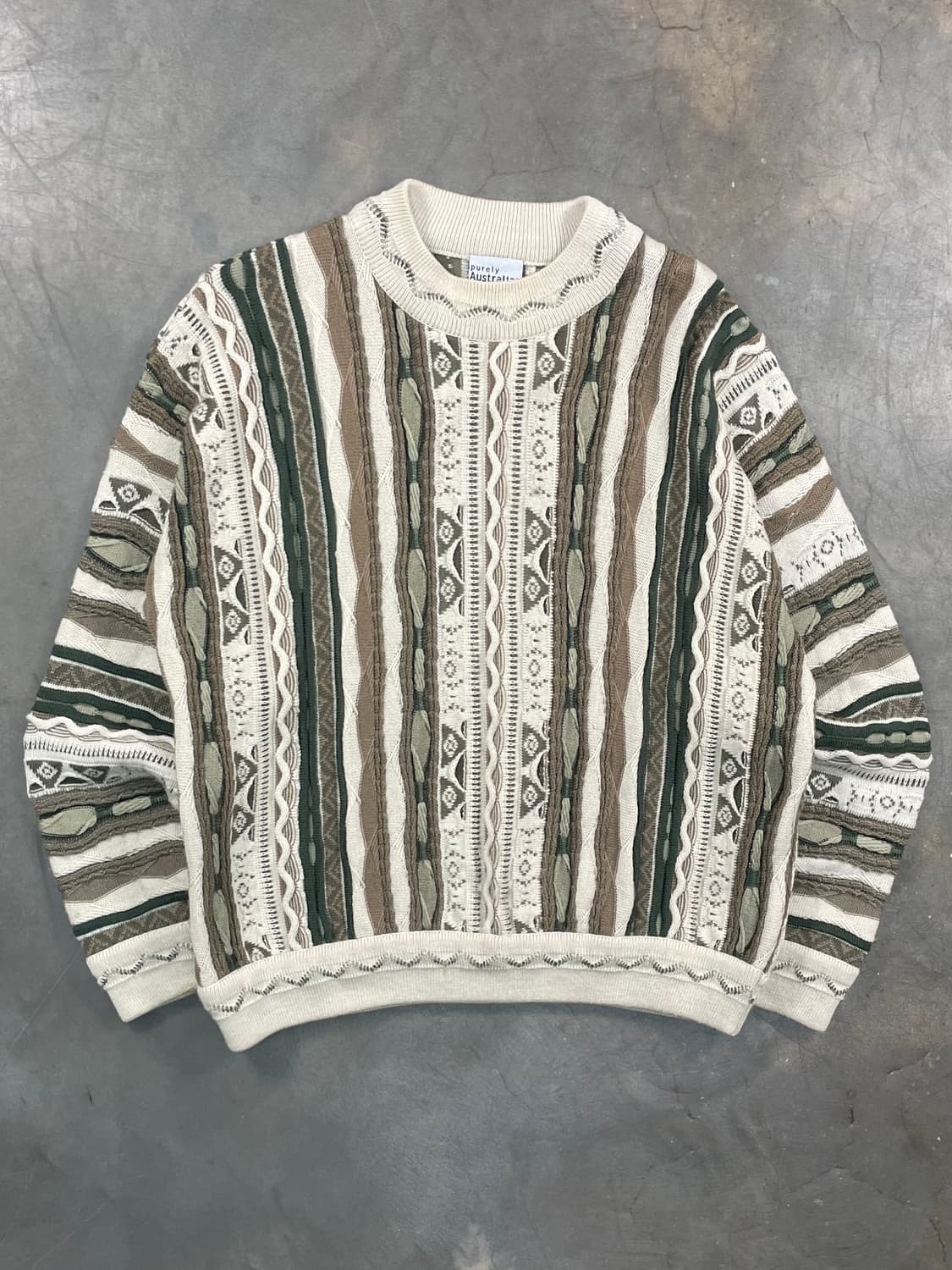 빈티지 케이블 니트 상품이미지1