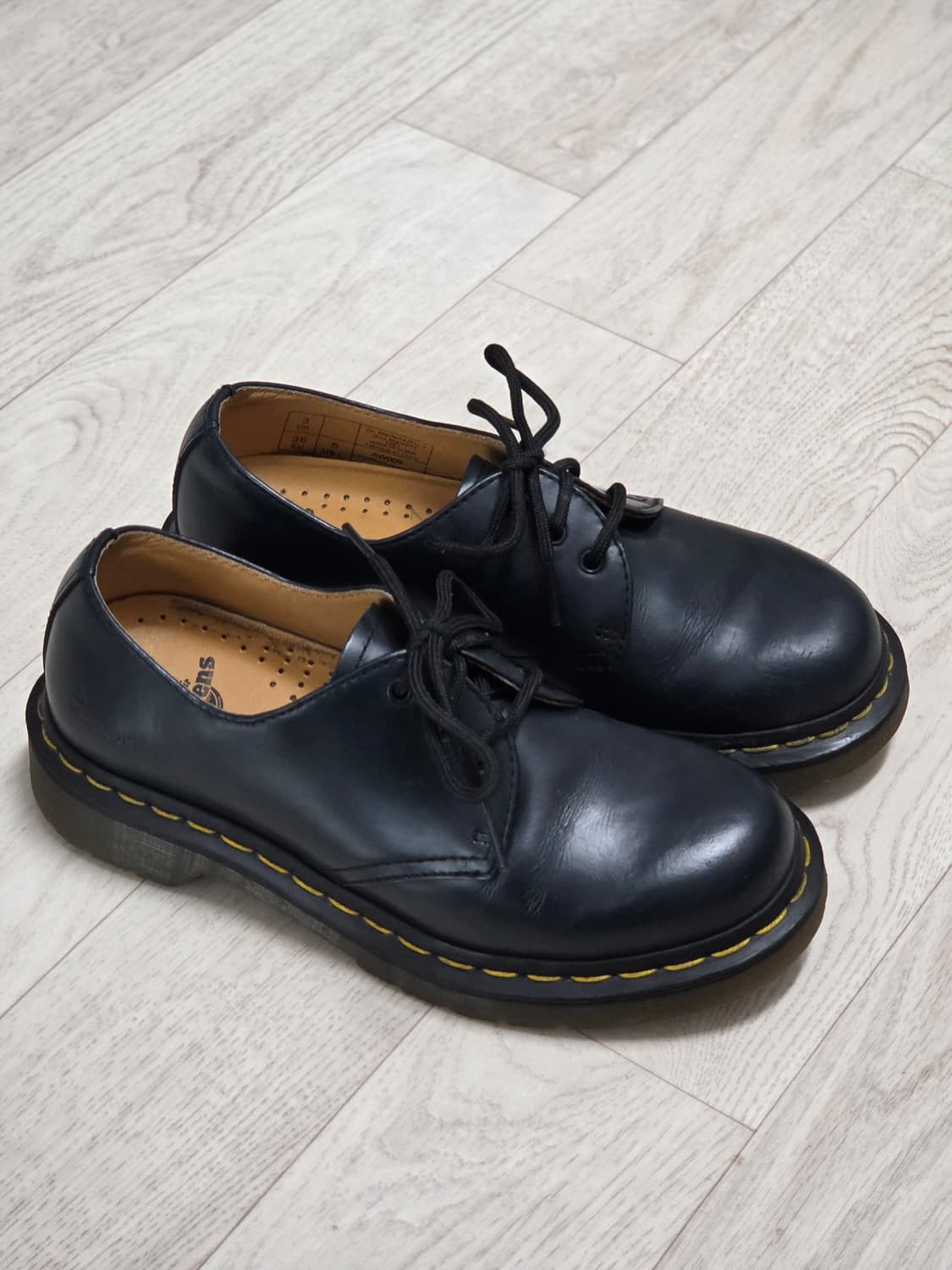 닥터마틴 1461 스무스 레더 220(uk3) NAVY 상품이미지1