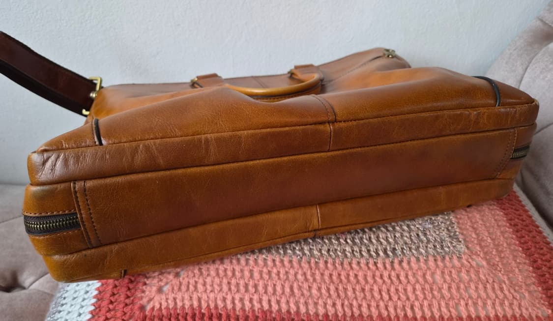 Mulberry 멀버리 Lichi 천연가죽 크로스 서류가방
 상품이미지7