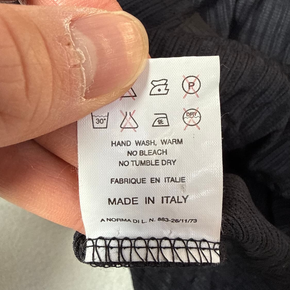 실측확인 C로고 여성 긴팔 카라티 0310T 상품이미지4