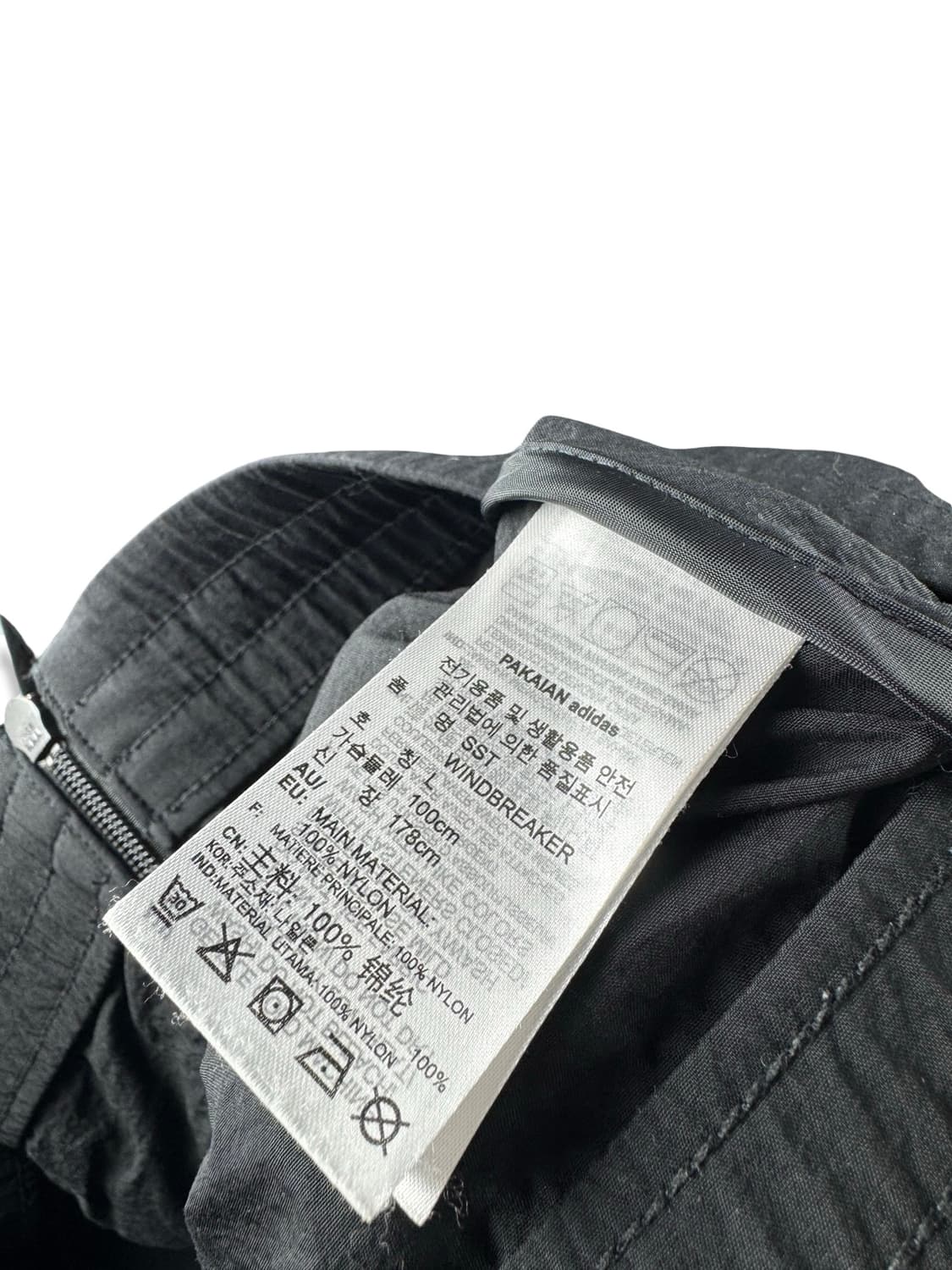 아디다스 검흰 범고래 나일론 바람막이1928 상품이미지5