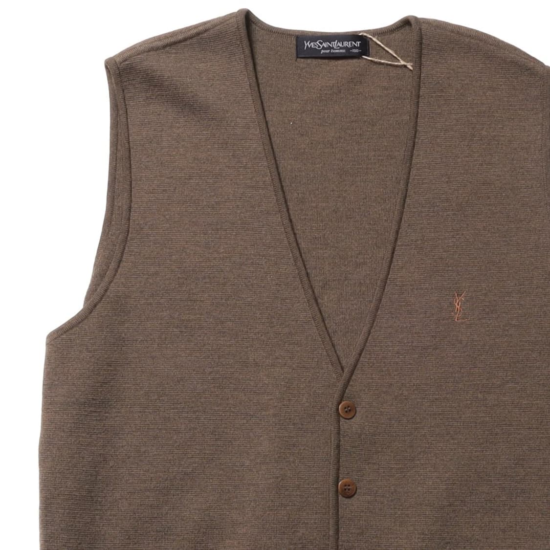 입생로랑 YvesSaintLaurent Wool Button Vest 
 상품이미지2