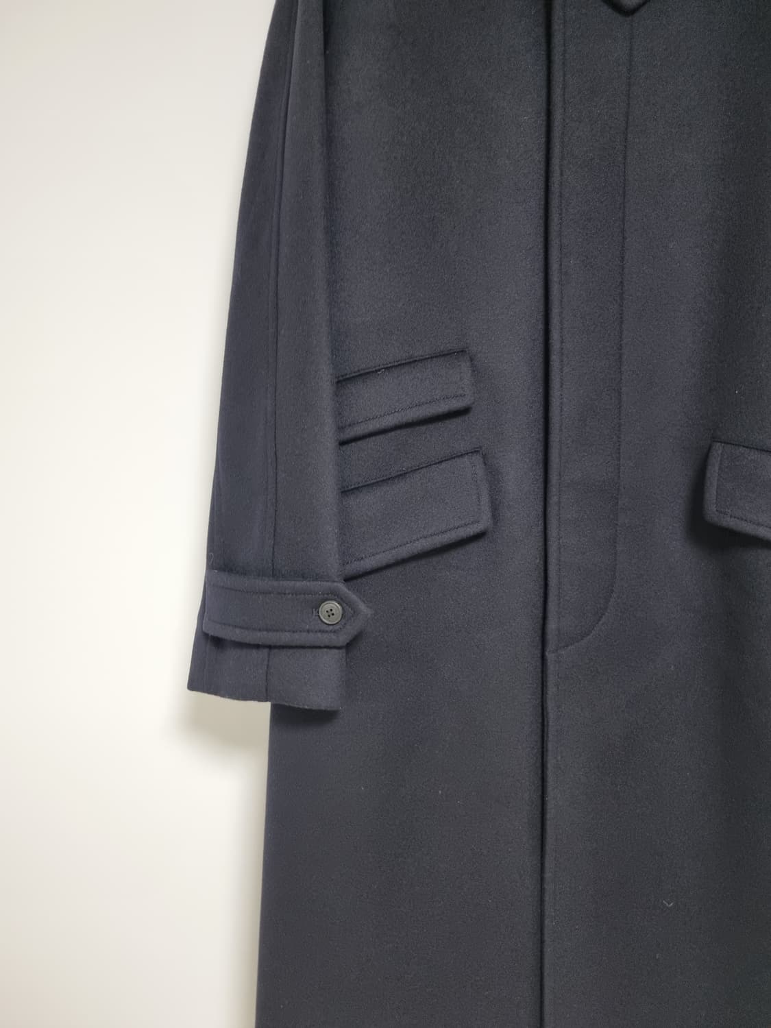 S) 비슬로우 발마칸 코트 네이비 상품이미지4