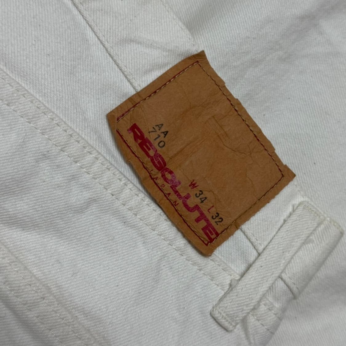 [resolute] 레졸루트 710 34/32 10주년 화이트 상품이미지3