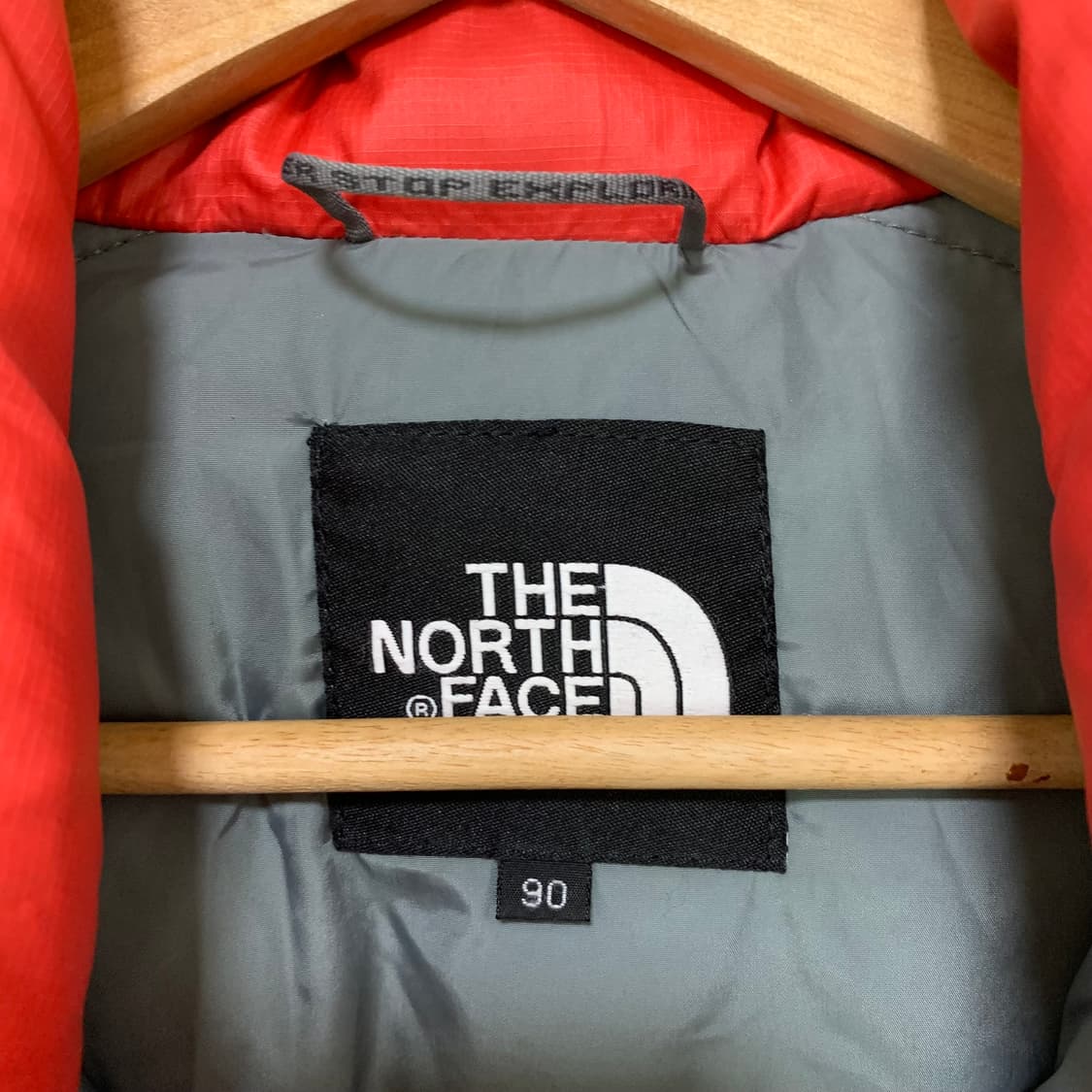 노스페이스 빈티지 700 레드 숏패딩 90사이즈 상품이미지6