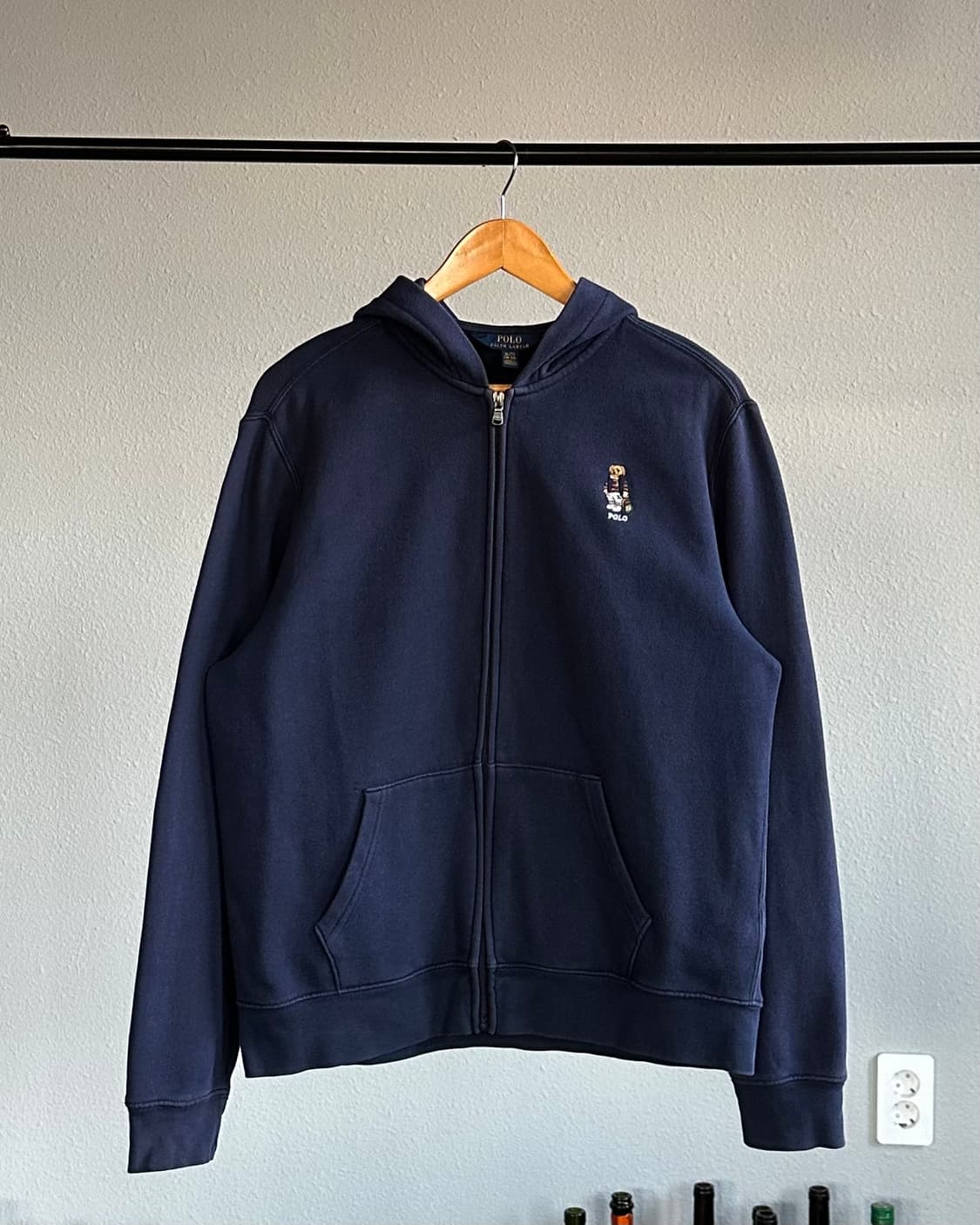 [M]폴로 랄프로렌 폴로베어 네이비 후드집업 상품이미지1
