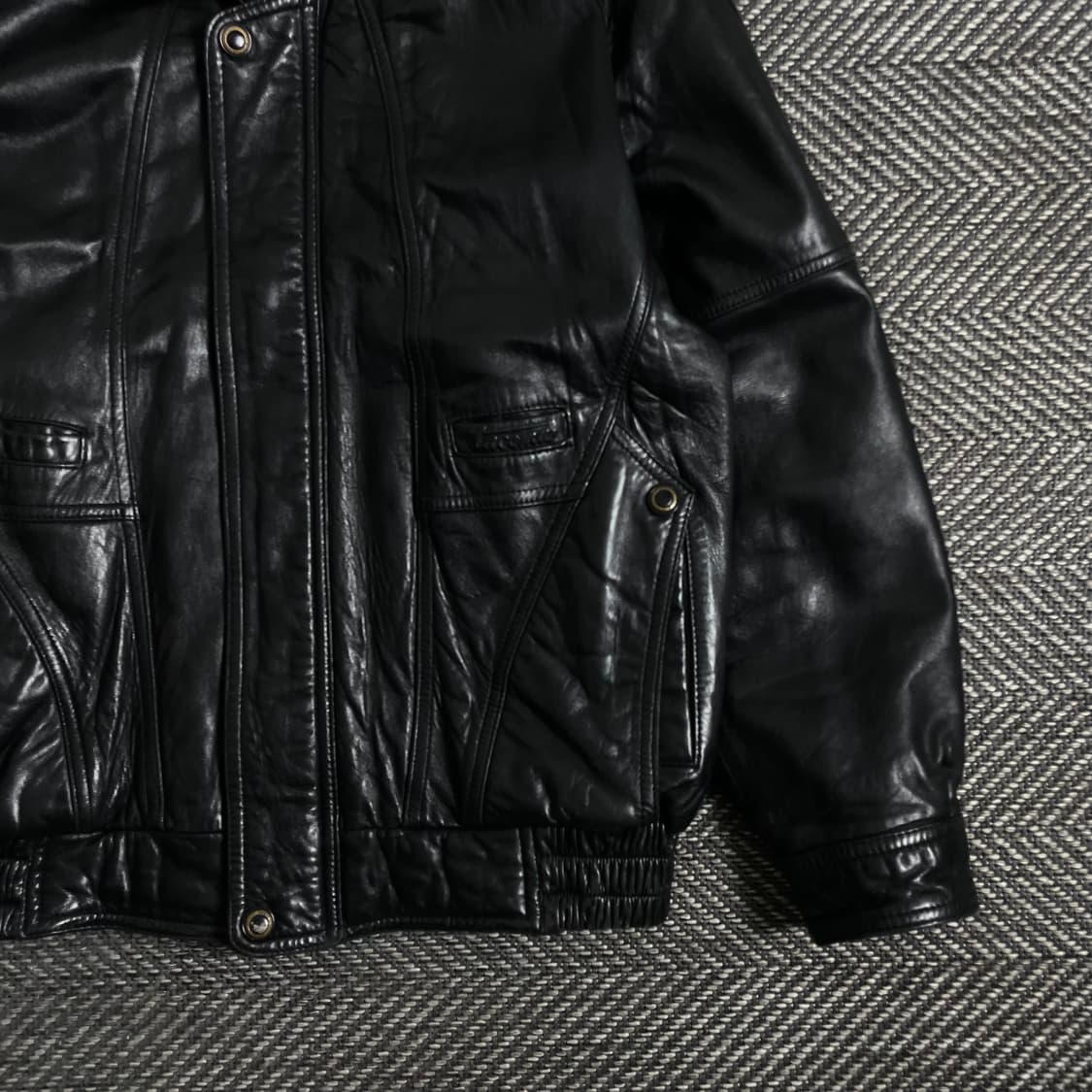 TACOMA 아카이브 빈티지 양가죽 봄버 자켓y 2958 상품이미지4