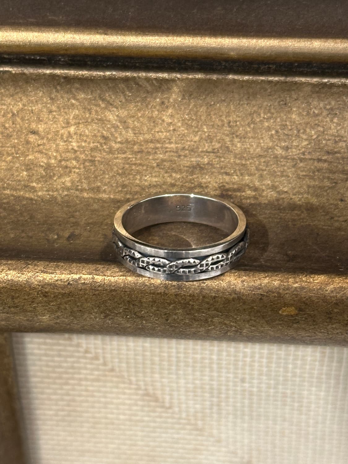 Chain Spin 925Silver Ring⚙️ 상품이미지5