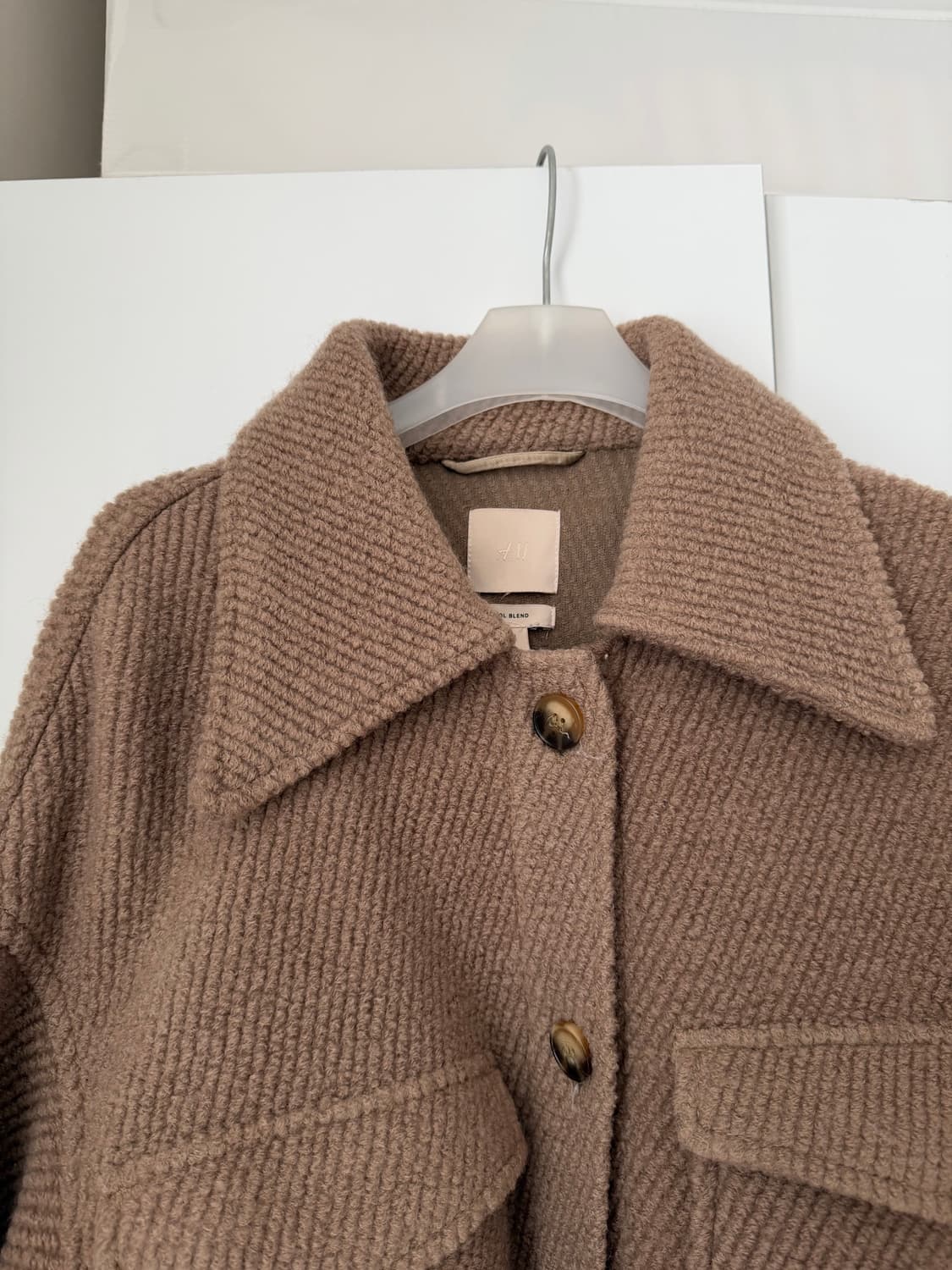 H&M 울 셔츠 자켓 상품이미지2