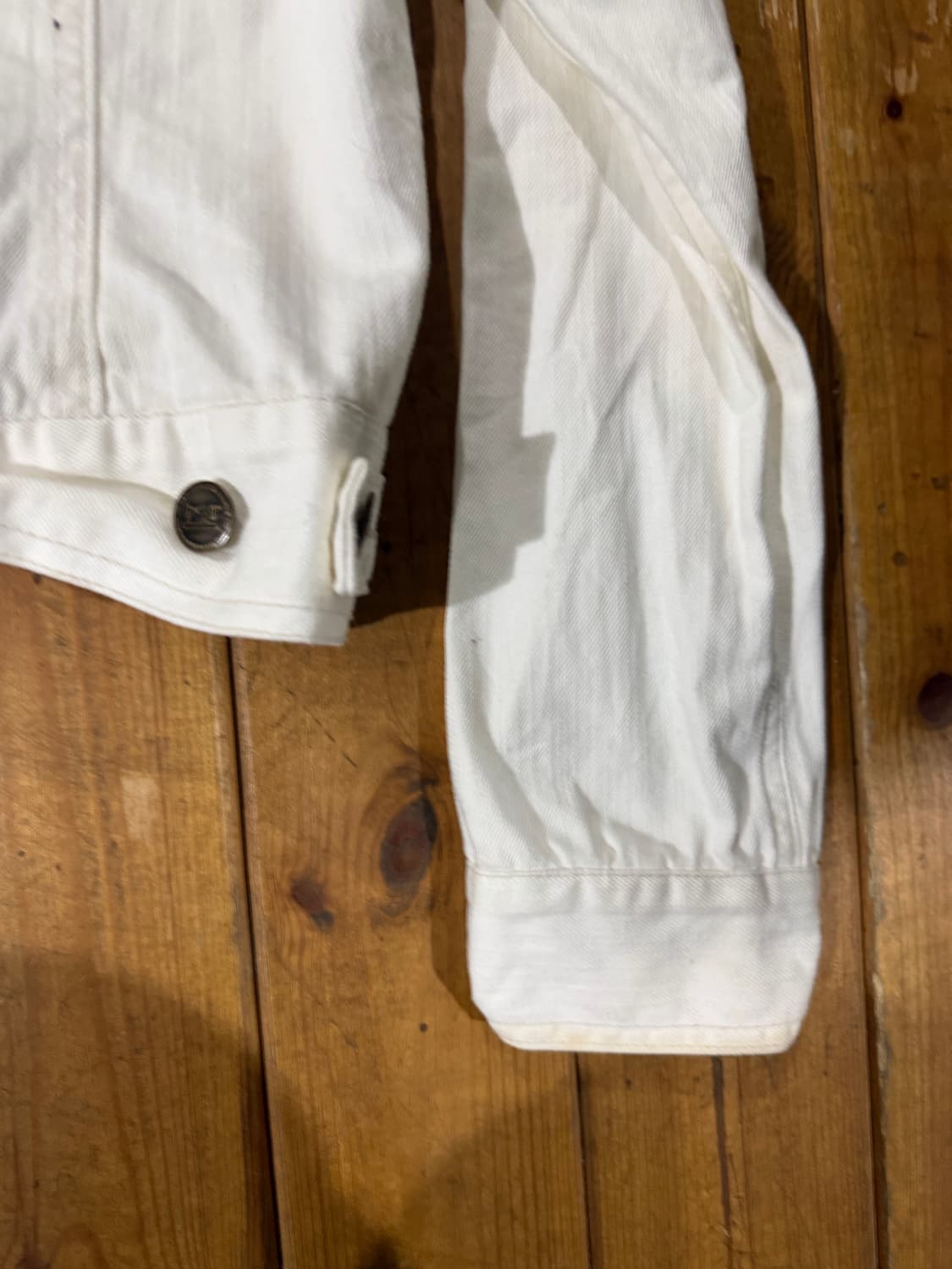 아이보리 데님자켓 상품이미지8