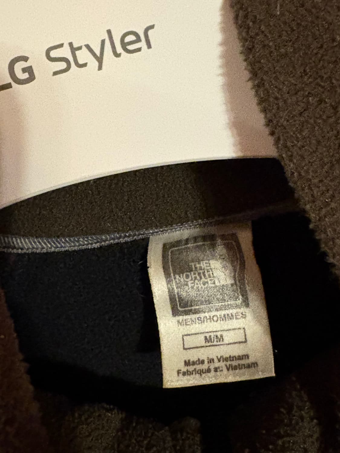 노스페이스 플리스 점퍼 M 카키 상품이미지3