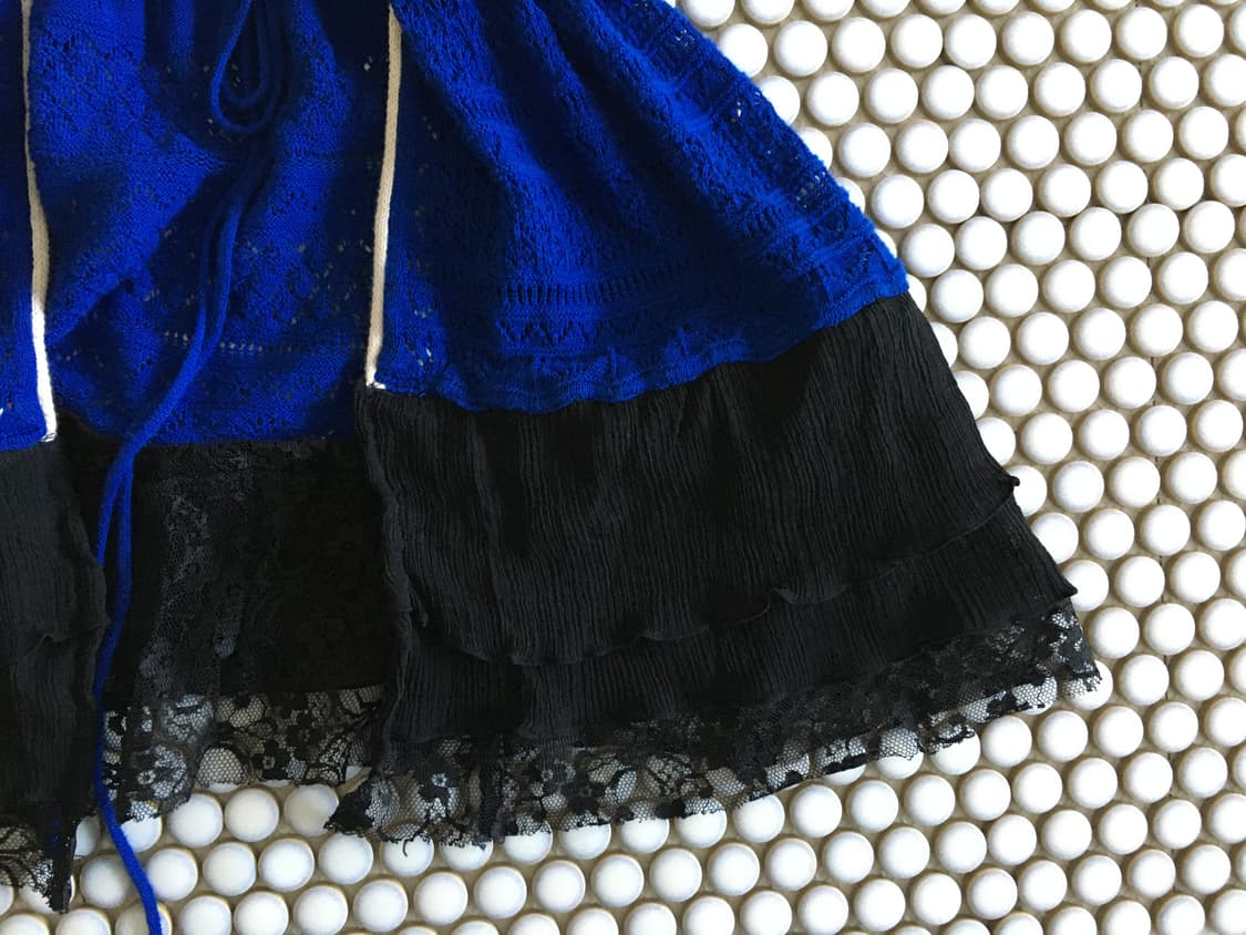 color block lace knit 상품이미지5