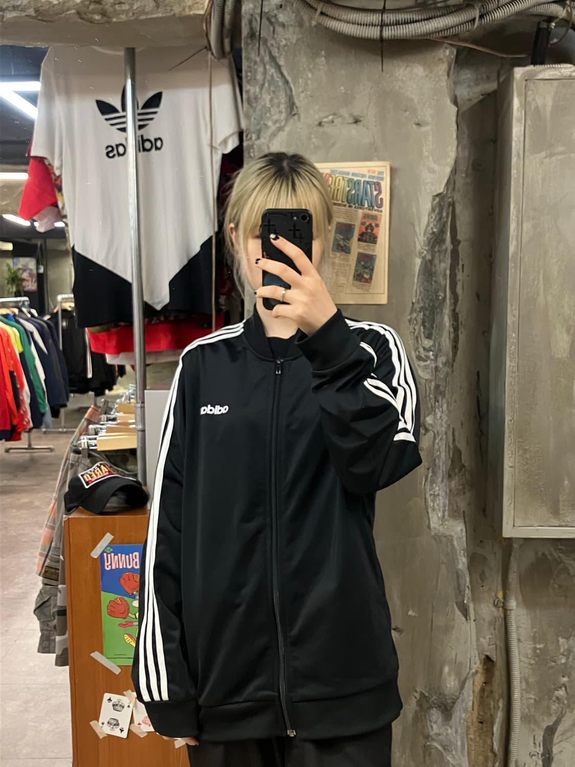 아디다스 져지 블랙 XL  #csz1125 상품이미지2