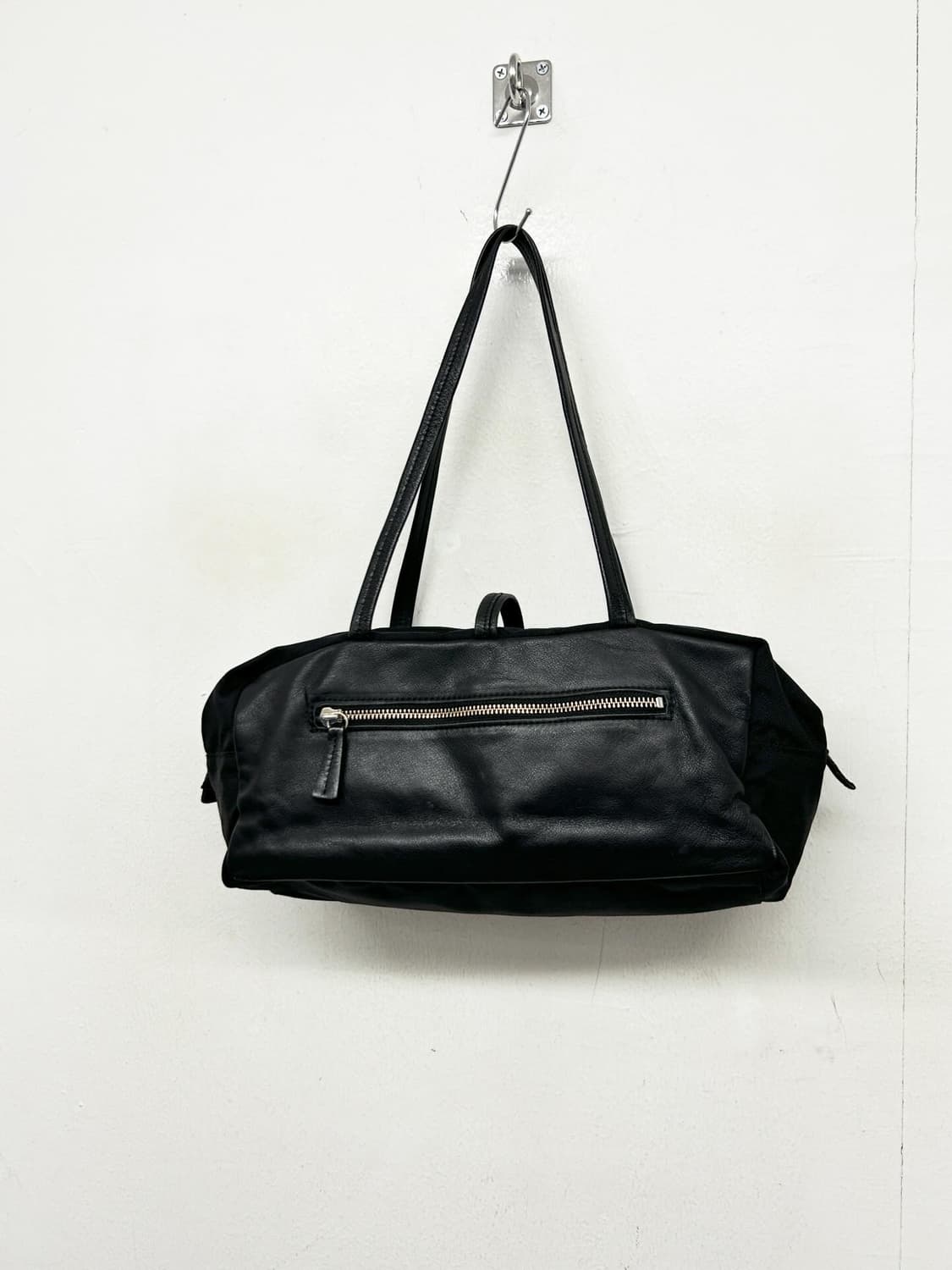 (JPN) ON AIR TIMES 빈티지 레더 숄더백 상품이미지6