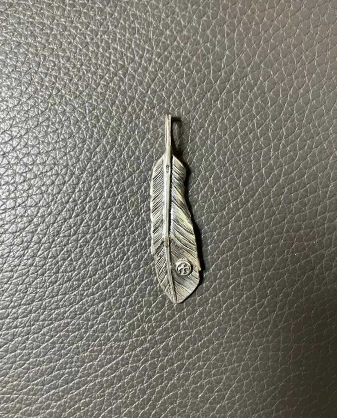 네이티브 아메리칸 실버 깃털 페더 펜던트 상품이미지1